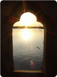 Lichtblick in Hamburg (Alster)